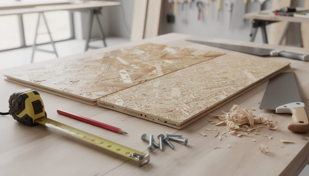 découvrez les différences entre le plancher en aggloméré et en osb pour choisir le matériau idéal adapté à votre projet de construction.