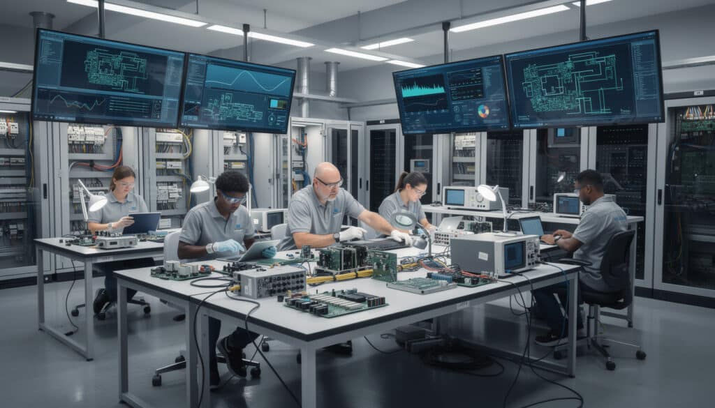 gf electronic, expert en solutions électroniques industrielles sur mesure, propose des services personnalisés pour répondre aux besoins spécifiques de votre entreprise.