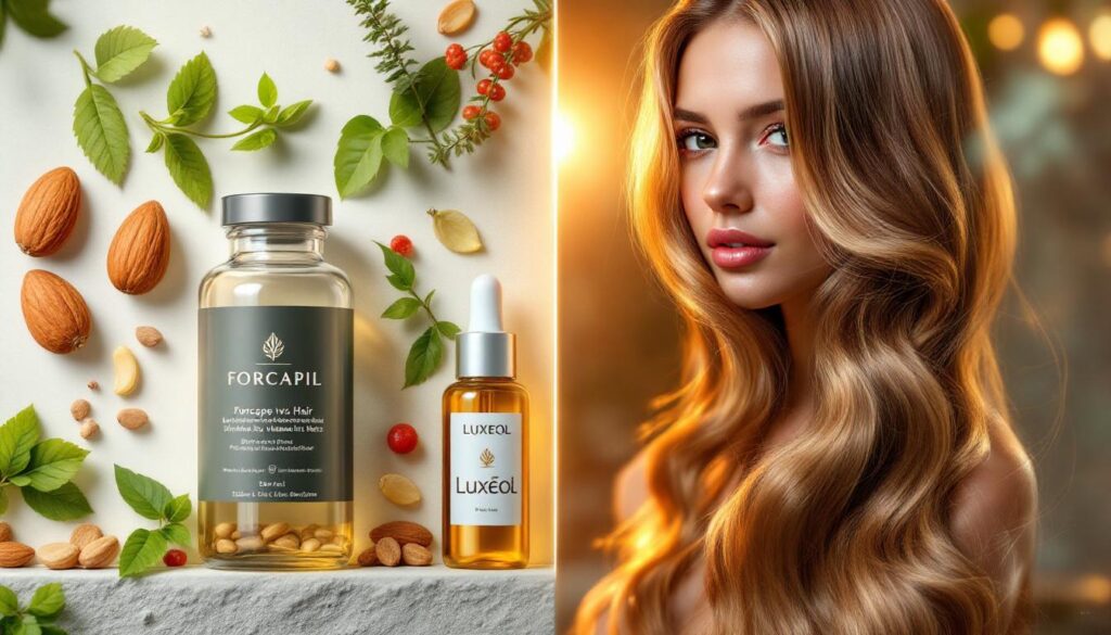 découvrez les différences entre forcapil et luxeol pour choisir le complément idéal qui renforcera et embellira vos cheveux.
