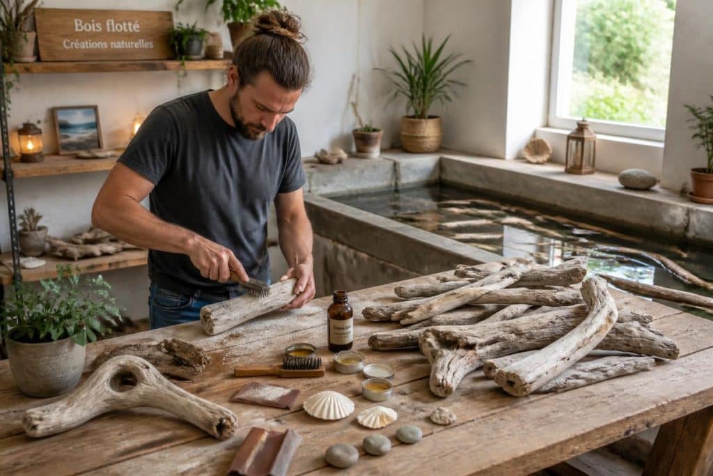 découvrez des méthodes simples et efficaces pour fabriquer du bois flotté chez vous, et apportez une touche naturelle et décorative à votre intérieur.