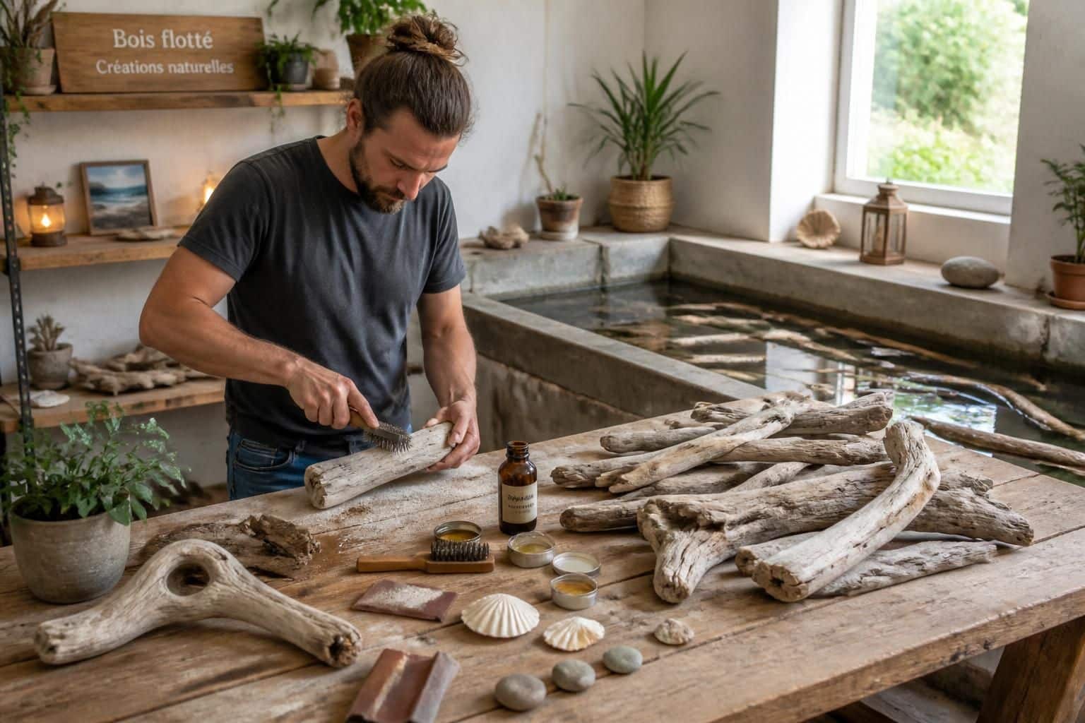 découvrez des méthodes simples et efficaces pour fabriquer du bois flotté chez vous, et apportez une touche naturelle et décorative à votre intérieur.