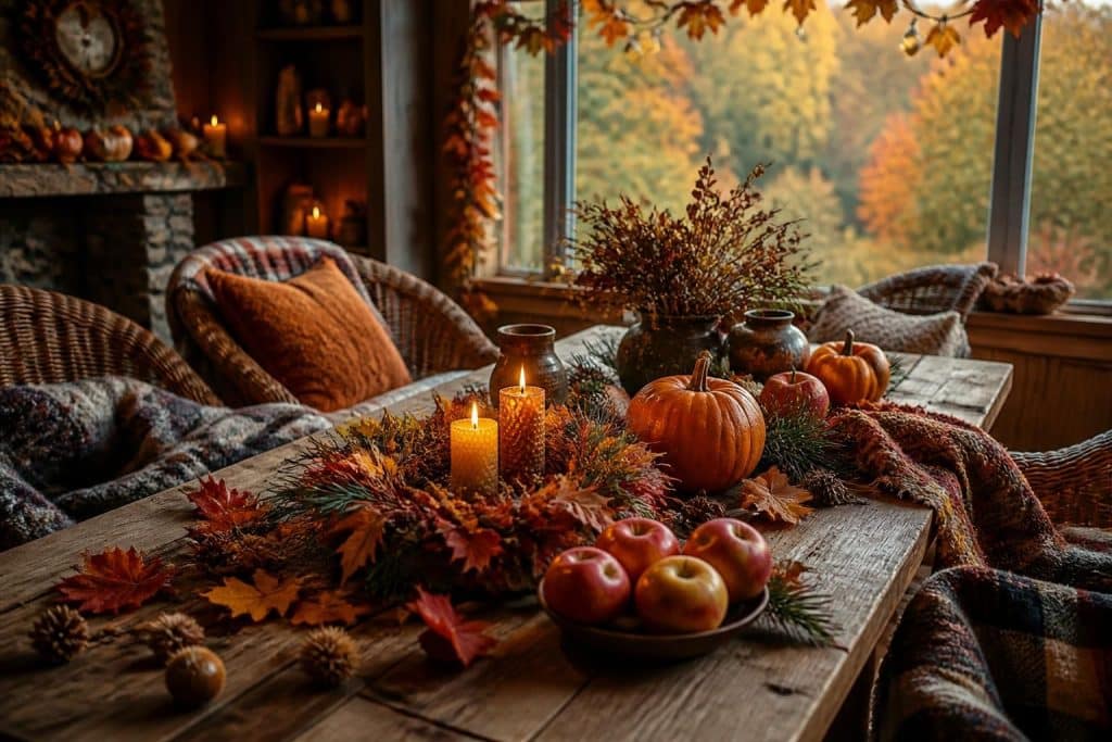 découvrez nos idées tendances pour une décoration d'automne chaleureuse et naturelle, alliant couleurs chaudes et éléments naturels pour sublimer votre intérieur.