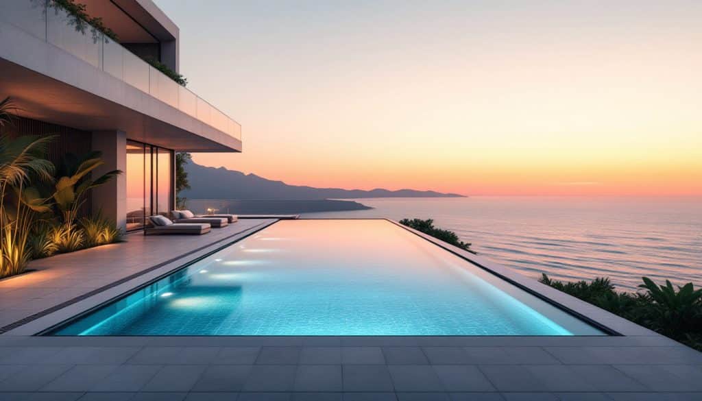 découvrez tout sur la piscine à débordement : design élégant, avantages uniques et conseils pratiques pour bien choisir votre piscine infinity.